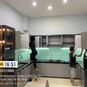 Tủ Bếp Nhựa Ecoplast 03